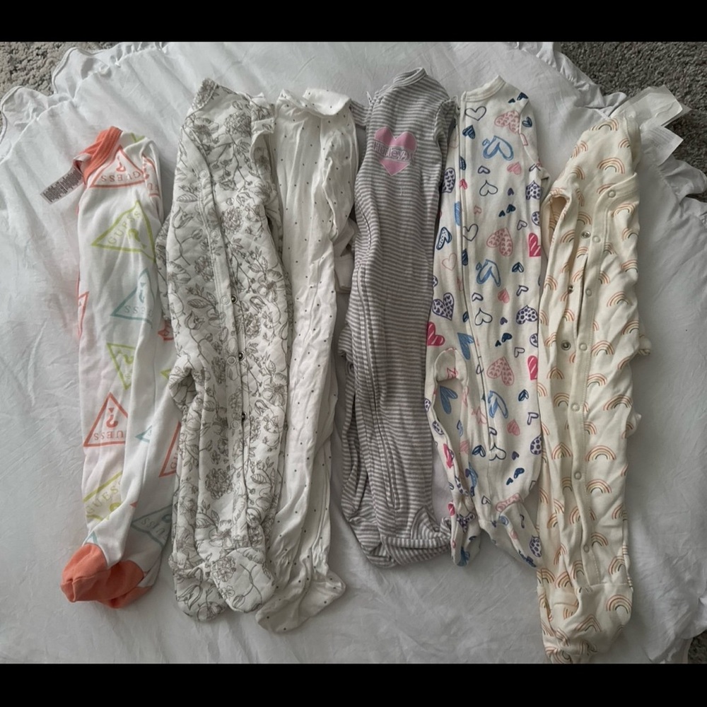 Assorted Baby Sleepers Set
